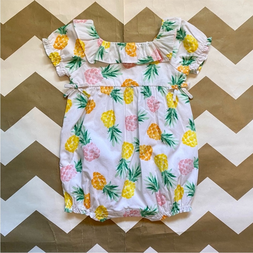 Janie and Jack baby bubble romper